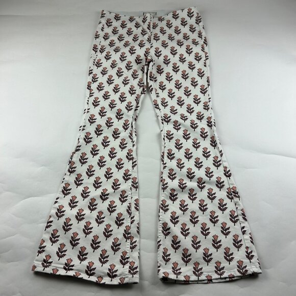 We The Free Pants - We The Free Terracotta Tulip Printed Penny Pull On Flare Pants 31